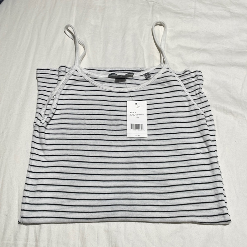 Vince Stripped Mini Dress - Picture 2 of 10